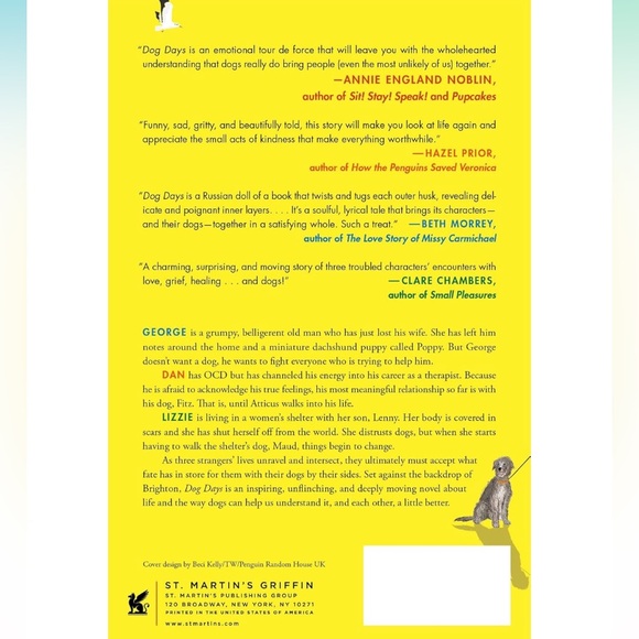 Ericka Waller's Dog Days A Novel about Love, Loss and What It Is to Be Human. - Picture 2 of 2